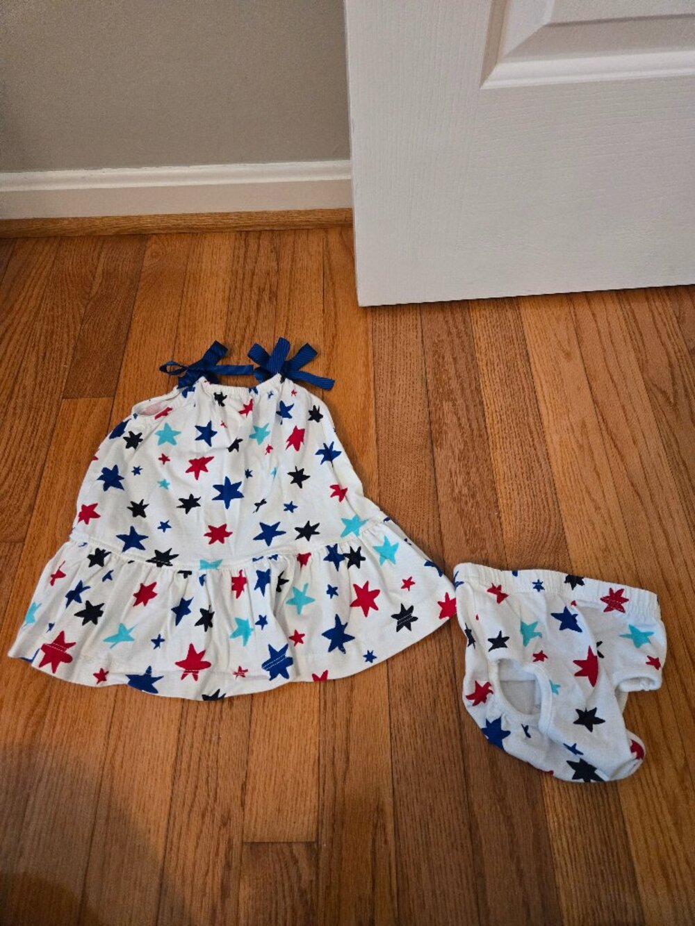 Hanna Andersson patriotic dress size 3-6 months